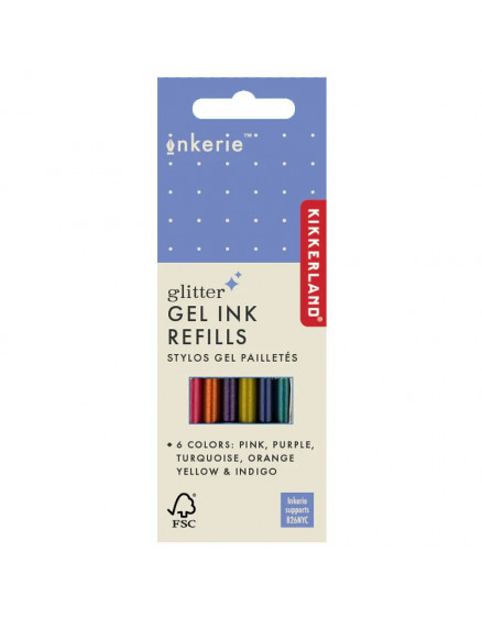 Inkerie Glitter Gel Ink Refills 2