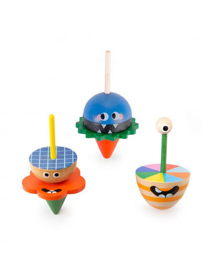 Kidoki Dizzy Monster Spinning Top One Size