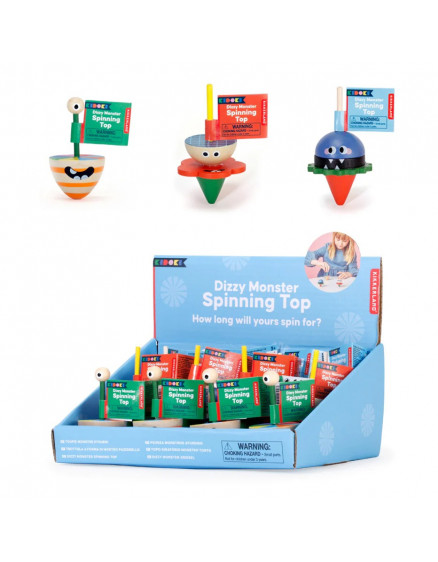 Kidoki Dizzy Monster Spinning Top 2