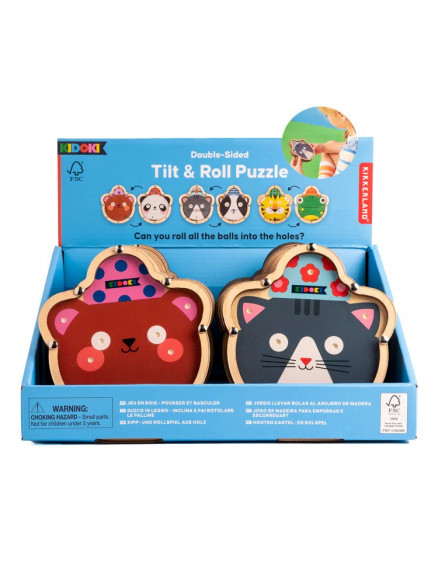 Kidoki Double Sided Tilt & Roll Puzzle 3