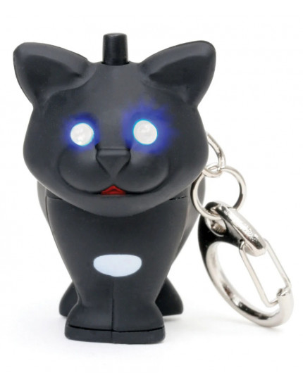 Cat Led Keychain One Size