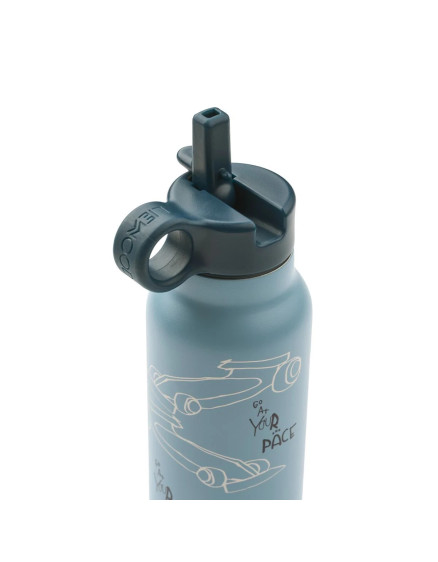 Термо пляшка Falk Race Cars Blue 350 ml – Один розмір 2