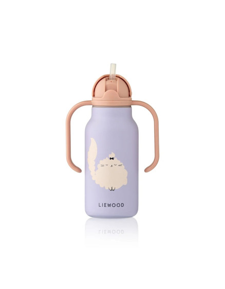 Термо пляшка Kimmie Cat Warm Lilac 250 ml – Один розмір 2