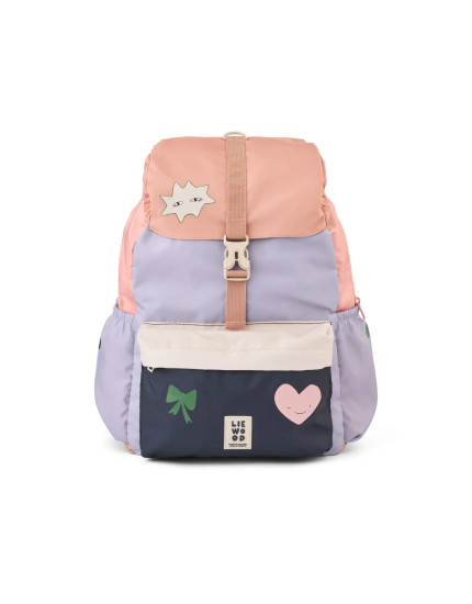 Johnny School Backpack Mood Multi Mix One Size