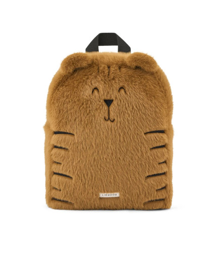 Denise Tiger Plush Backpack Golden Caramel One Size