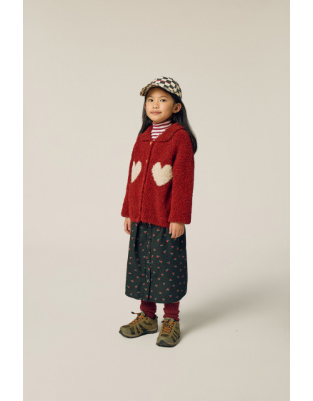 Кардиган Hearts Red 3