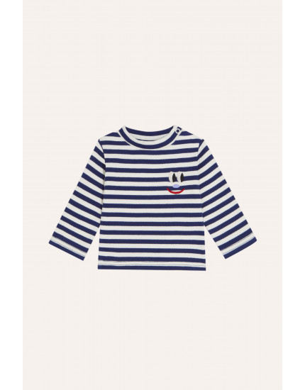 Лонгслів Blue Stripes Baby 18-24M
