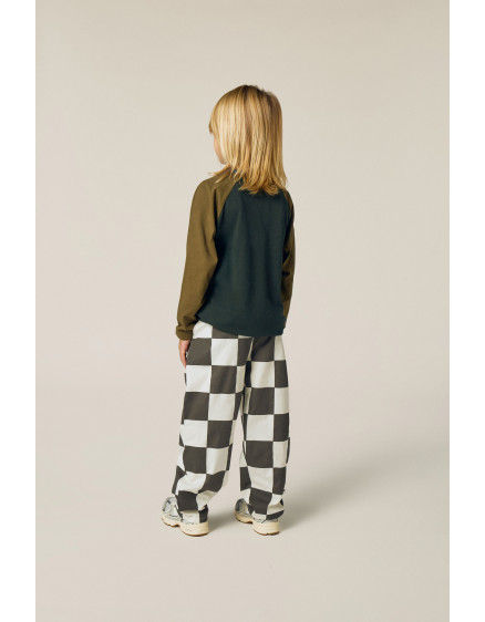 Лонгслів Grey Color Block 4