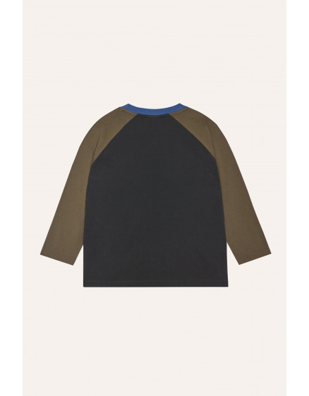 Лонгслів Grey Color Block 2
