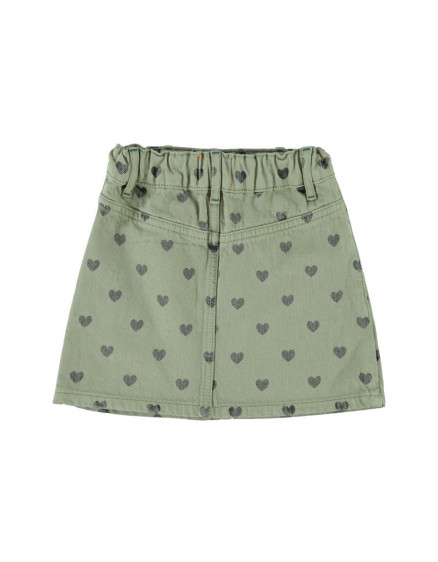 Спідниця Olive Green Black Hearts 2
