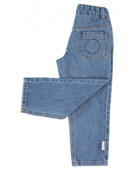 Джинси Unisex Washed Navy Denim 3