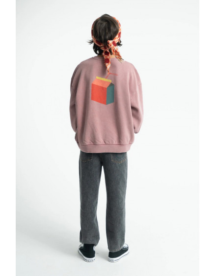 Світшот Pink Lunch Break Print 2