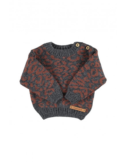 Костюм Baby Dark Grey Animal Print 4