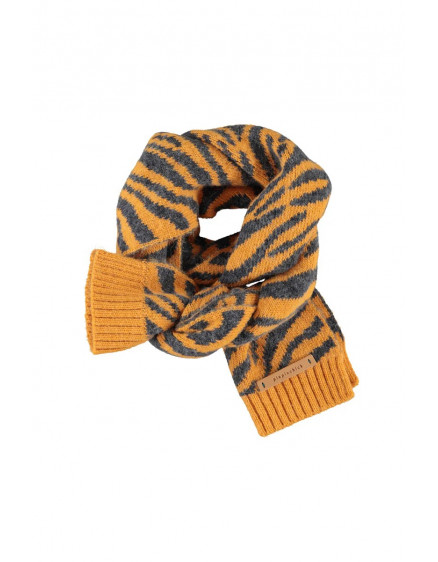 Шарф Orange Zebra Print 2