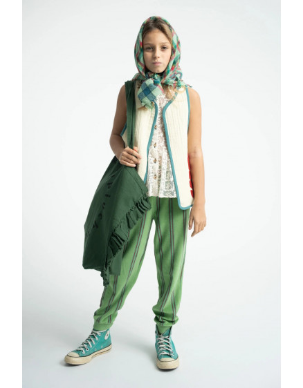 Шарф Light Green Checkered 3