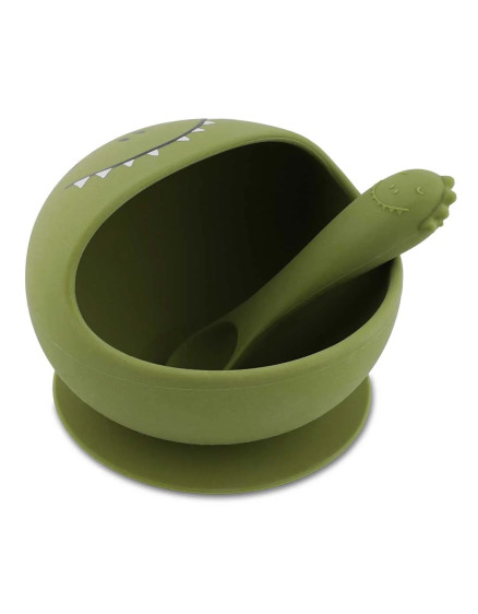 Набір посуду First Baby Meal Mr. Dino 3