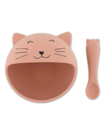 Набір посуду First Baby Meal Mrs. Cat Один розмір