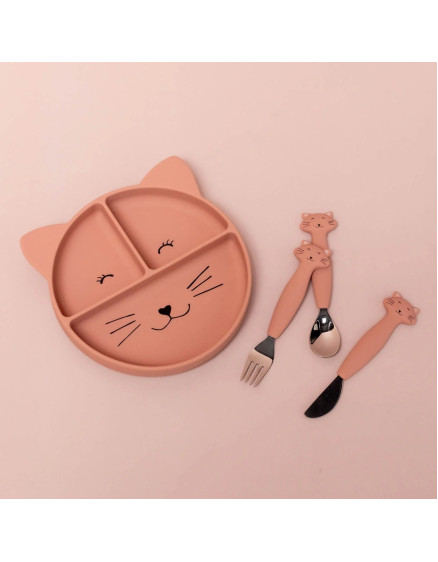 Тарілка секційна Mrs. Cat 3
