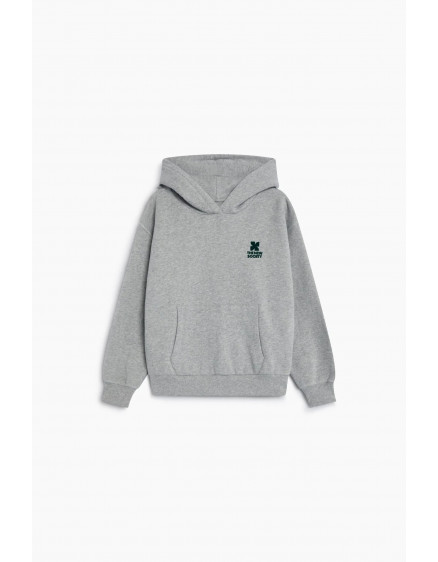 Худі TNS Logo Mid Grey Melange 2