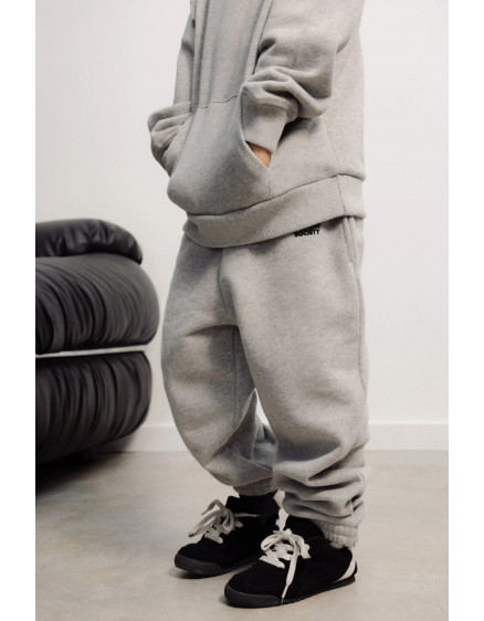 Штани TNS Logo Mid Grey Melange 5