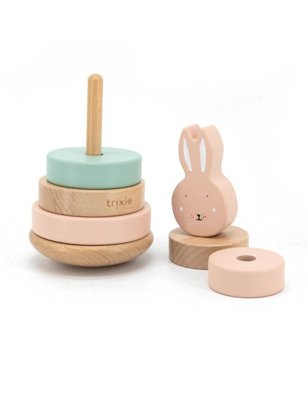 Wooden stacking toy - Mrs. Rabbit 2