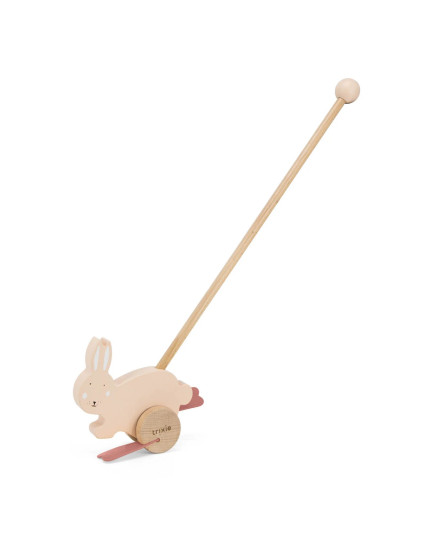 Дерев'яна каталка Push Mrs. Rabbit Один розмір