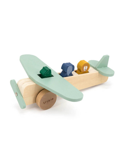 Дерев'яна іграшка Animal Airplane Один розмір