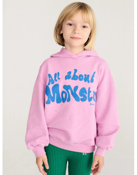 Худі All About Monsters Pink 3