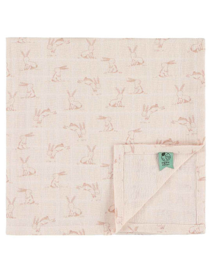 3 х Муслінова пелюшка 55x55cm Rosy Rabbit 4