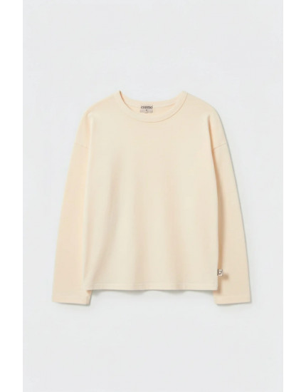 Лонгслів Basic Ivory Slub