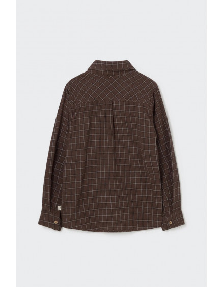 Сорочка Turin Brown Check 2