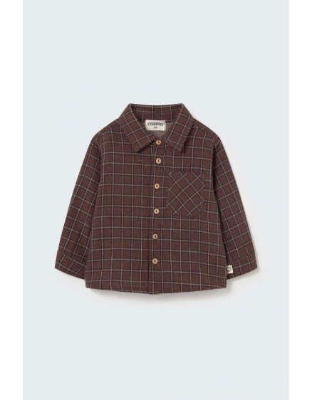Сорочка Bilbo Brown Check Baby 2