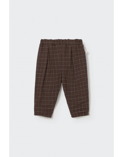 Штани Kobe Brown Check Baby 12M
