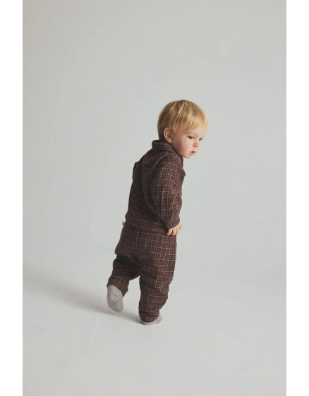 Штани Kobe Brown Check Baby 3