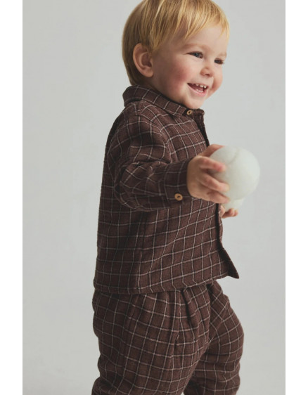 Штани Kobe Brown Check Baby 4