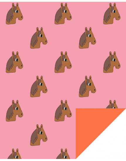 Папір для пакування Charlotte Janvier Horses Один розмір