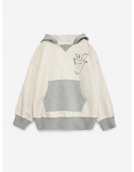 Худі nº16 Melange Gray 3