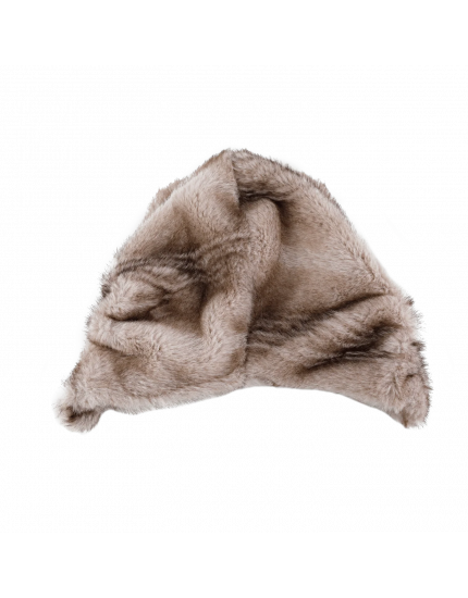 Шапка Evangeline Taupe Striped Teddy 3-4Р