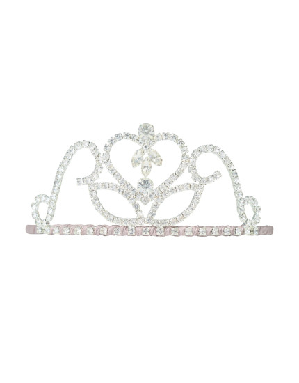Classic Princess Tiara Silver One Size