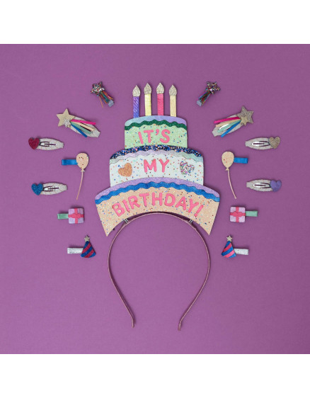 Birthday Cake Headdress Multi 2