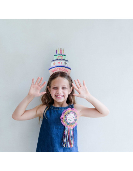 Birthday Cake Headdress Multi 3
