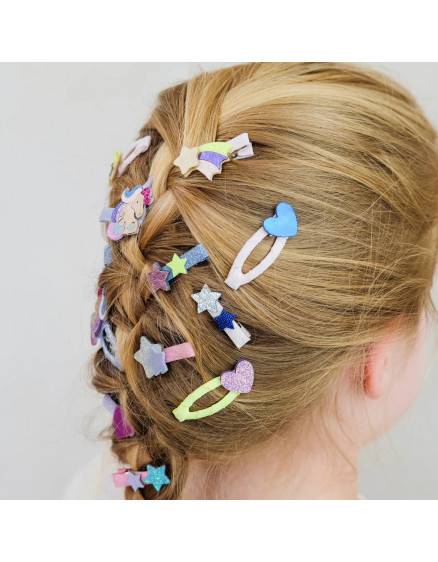 Unicornland mini hair clips Bright Multi 2