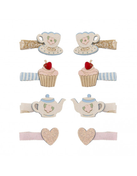 Afternoon Tea Salon Hair Clips Pastels