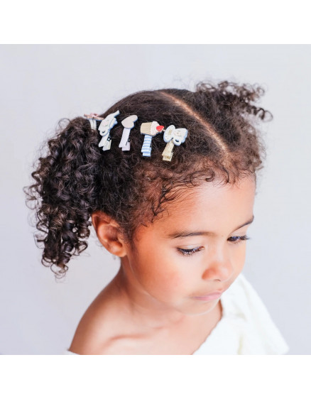 Afternoon Tea Salon Hair Clips Pastels 2