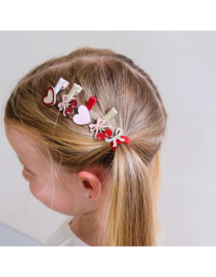 8 х Заколки Fancy Cherries Salon Pink 3