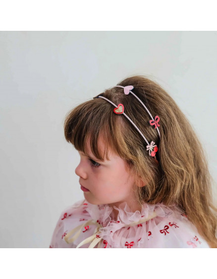 Обруч Fancy Cherries Double Pink 3