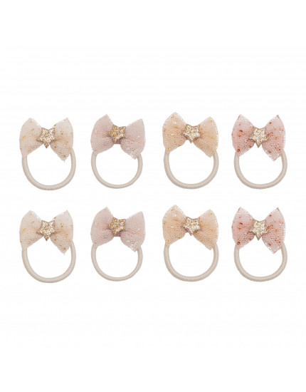 8 х Резинки Tutu Bow Mini Neutral
