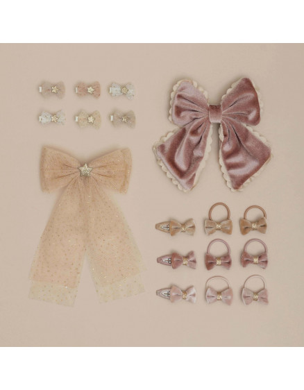 8 х Резинки Tutu Bow Mini Neutral 3