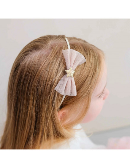 Обруч Tutu Bow Cream 2