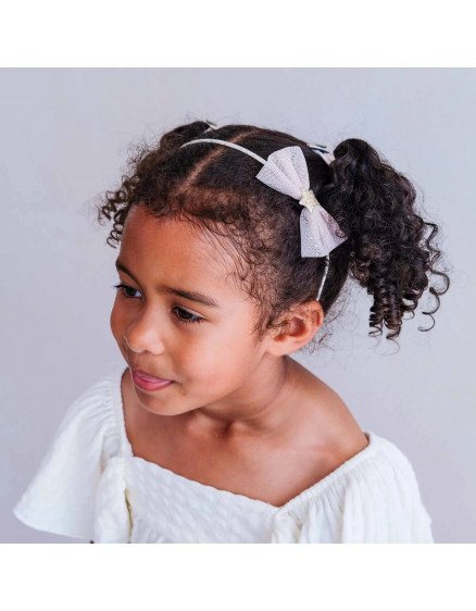 Обруч Tutu Bow Cream 3
